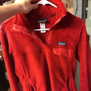 Women’s retool snap t pullover - Patagonia, red